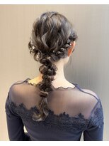 ハルキミナト ジャパン ヨコハマ(HARUKI MINATO japan YOKOHAMA)&nbsp;ヘアセット/お呼ばれヘア/パーティヘア/編み下ろし