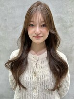 ロンドネートゥル 新潟(Lond naitre)&nbsp;新潟／髪質改善／ダークアッシュ／ミディアムレイヤー