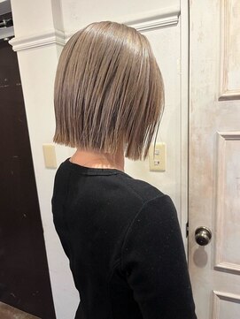 フリックヘアサロン 梅田茶屋町2号店(FLICK HAIR SALON) ブリーチ/ボブ/切りっぱなし