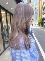 フラム 渋谷(flamme)&nbsp;◯【ブリーチ1回】グレージュカラー