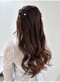 コテ巻き ハーフツインヘアセット【八王子】