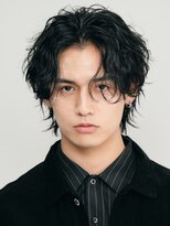フィフス 天神大名(fifth)&nbsp;天神メンズパーマルーズパーマシャドウパーマセンターパート緩め