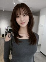 エトワ 中央店(etoi)&nbsp;大分韓国かき上げレイヤーカット大人レイヤー顔まわりレイヤー