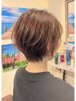 ボニークチュールドットエス(.S) 大人ショートボブ/大人ボブ/神戸住吉/白髪ぼかし