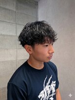 ワンワンオー バーバーショップ コンチネンタル(@110 BARBER SHOP continental)&nbsp;シャドウパーマ