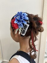 グランディール(Grandir) お祭りヘアセット