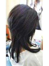 ベリーベリー 美容室(very very)&nbsp;【very－very美容室】立体感のある＾＾ウルフカット