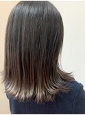 Lien☆イルミナナチュラルバレイヤージュ×外ハネボブスタイル