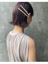 ラビリンス(Labyrinth)&nbsp;切りっぱなしボブ×ピンクカラー