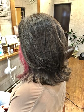 フェブリエ(hair design fevrier) 大人系、外はねスタイル