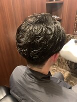 ヒロギンザ 田町店(HIRO GINZA)&nbsp;ツーブロック七三パーマ