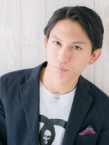 メンズヘア ビーセカンド 草加店(MENS HAIR B-2)&nbsp;アップバング＆セミウエット七三スタイルI