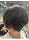 【Lee大阪店】大人かわいいシルエット ショート ボブ/新出奈津樹