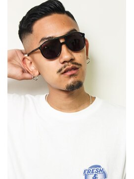 レンゲン(LENGEN) 七三オールバックかき上げヘアコンマヘア41