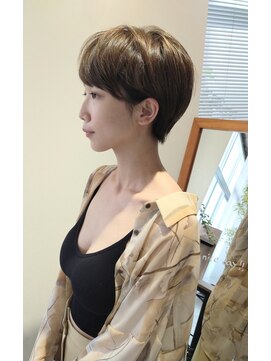 ザデイ(THE DAY) 【スタイリング簡単】マッシュショートボブ