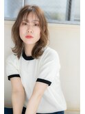 【Heil】 マロンベージュ/シースルーバング/20代30代40代/池袋