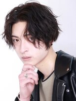 リップス 表参道店(LIPPS)&nbsp;前下がりスパイラルセンターパート