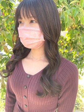 マノハル(MANOHARU) 【わだロング】小顔 ヨシンモリシースルーバング