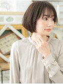 ナチュラル大人可愛い前下がりボブショートa北浦和20代30代40代