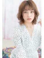 ミック ヘアアンドメイク アップ 駒込店(miq Hair&Make up) ルーズゆるふわカールフレンチガーリーくせ毛風レイヤーc1