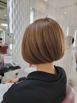 クオリス 赤塚店(QUALIS) 大人ショートボブ×ナチュラルボブ×ミニボブ  20代30代40代