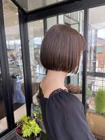 アース 山形店(HAIR&MAKE EARTH)&nbsp;ストレートボブ