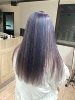 コワファーストナガサキシャンプーボーイ(COIFF1RST NAGASAKI SHAMPOO BOY)&nbsp;ダークラベンダー×ピンクベージュ