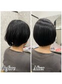 ハリスノフbefore after