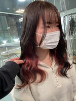 ヘアーアンドメイク ビス(HAIR&MAKE bis)&nbsp;初めてのカラーはインナーカラーで決まり♪【加藤沙久楽】