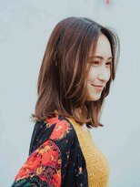 美容室 コーストアール 稲毛店(coast-R)&nbsp;人気のミルキーベージュ【稲毛】