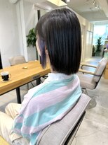 ルイス 宝塚(Luis)&nbsp;大人可愛い20代30代40代小顔 インナーラベンダーアッシュ