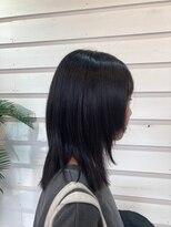 ラコスタ(LaCosTa)&nbsp;ダークグレージュ大人可愛いストレートロブナチュラルカラー