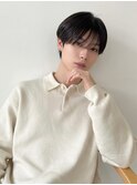 men's/メンズ/スパイキーショート/フェード/ニュアンスパーマ