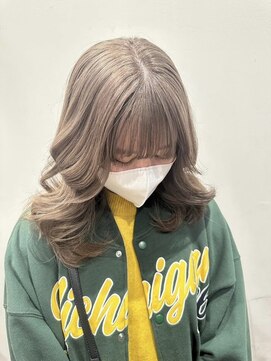 パハップスパークアベニュー(PERHAPS PARK AVENUE) ケアブリーチ/ホワイトシルバーベージュ