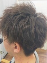 ミリヘアー(mirihair) ツイストパーマ×ツーブロック刈り上げカット