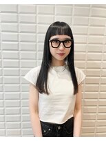 ルアウハク 梅田(LUAU Haku)&nbsp;・ショートバング黒髪ストレート・【Haku/梅田/タクノ】