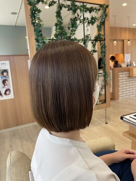 アドラーブル 長岡リップス旭岡店(adorable) ボブウルフ結べるボブ似合わせカットうるツヤ美髪