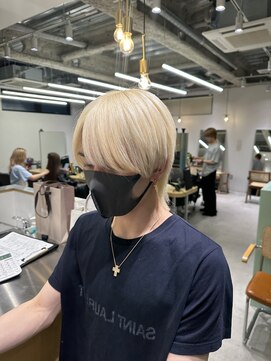 アクト(ACT) マッシュウルフ/ブロンドヘア/ホワイトブロンド