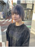 ボブウルフ×ポイントカラー