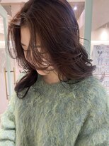 ヘーゼル 博多(HAZEL.)&nbsp;ナチュラルブラウン／センターパート