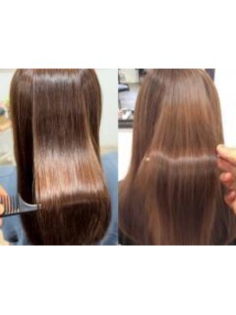 誰もが羨む柔らかな美髪へ！髪質改善酸性ストレート