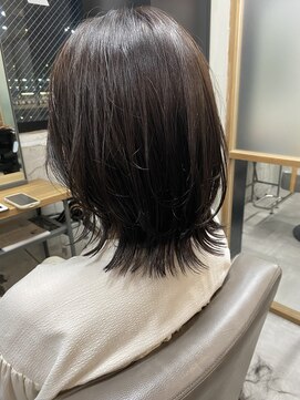 カノア(KANOA) ボブレイヤーくびれボブ切りっぱなしボブ愛されブランジュ