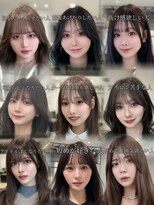 アイヴィー(IVY)&nbsp;人気前髪まとめ シースルーバング フルバング姫カットレイヤー