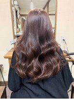 ガルボ ヘアー(garbo hair)&nbsp;ブラウンカラー艶髪暗髪