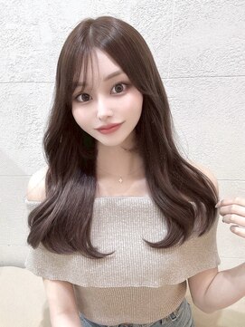 ルージュシー 堀江(RU10C) 髪質改善/ハイライト/ブリーチ/ベージュ/レイヤーカット/韓国