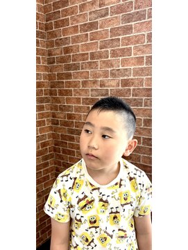 ラポールヘア 安曇野店 キッズ ソフトモヒカン