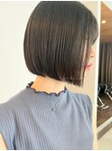 湿気に負けない乾かすだけで決まる美髪矯正ボブ 髪質改善