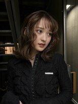 キーチェ 梅田中崎町(keych)&nbsp;レイヤーカット/オリーブベージュ/ブリーチなし/髪質改善/梅田