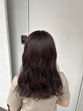 Folk Lore【フォークロア】己斐店 デジタルパーマ・ピンクベージュ