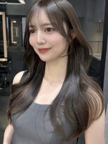ロンドアヴァントゥス 池袋(Lond aventus)&nbsp;ミディアムレイヤーカット/レイヤー/顔周り/韓国/髪質改善/横浜
